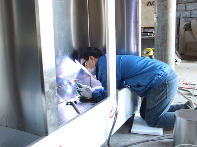 濟南千佛山不銹鋼加工廠家案例